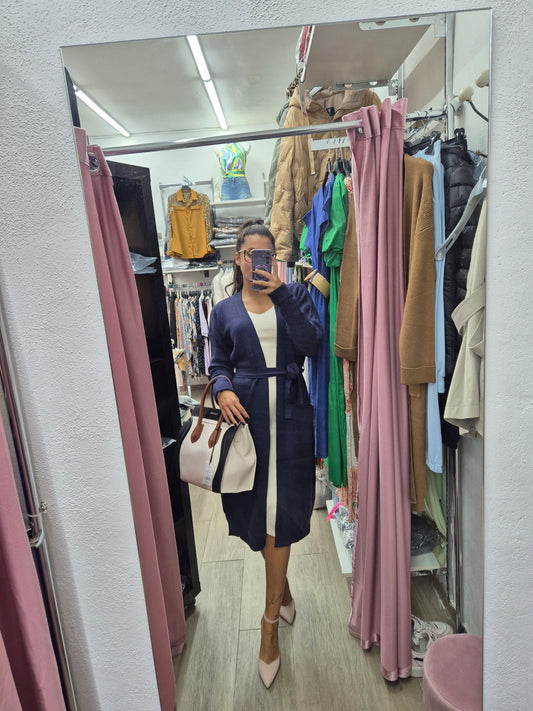 Cardigan lungo