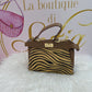 Borsa in pelle.e cavallino