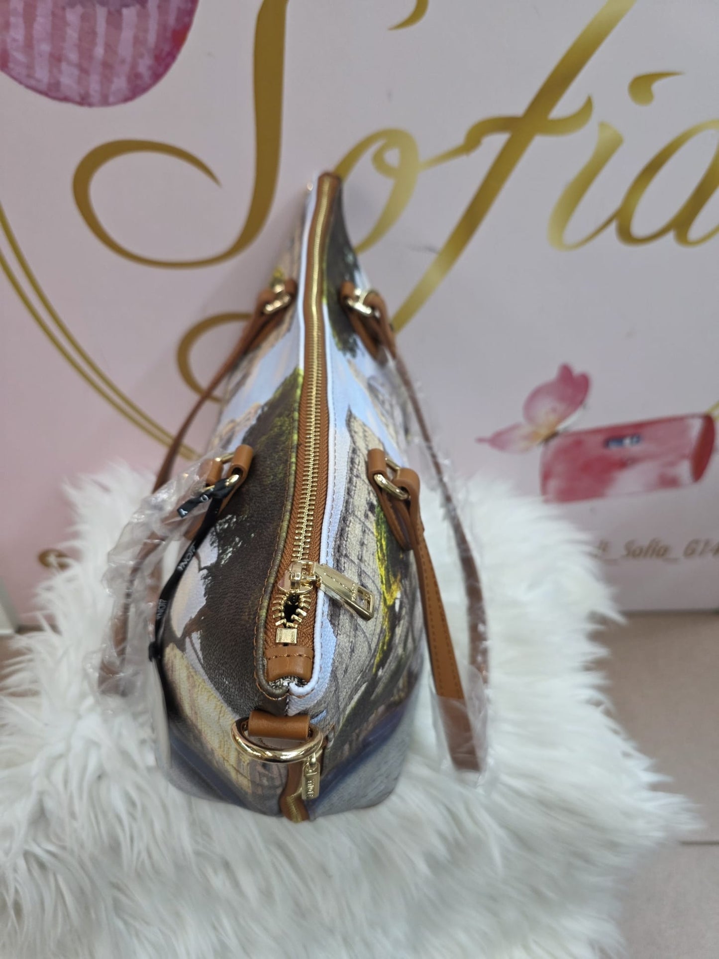 Shopper Roma con tracolla