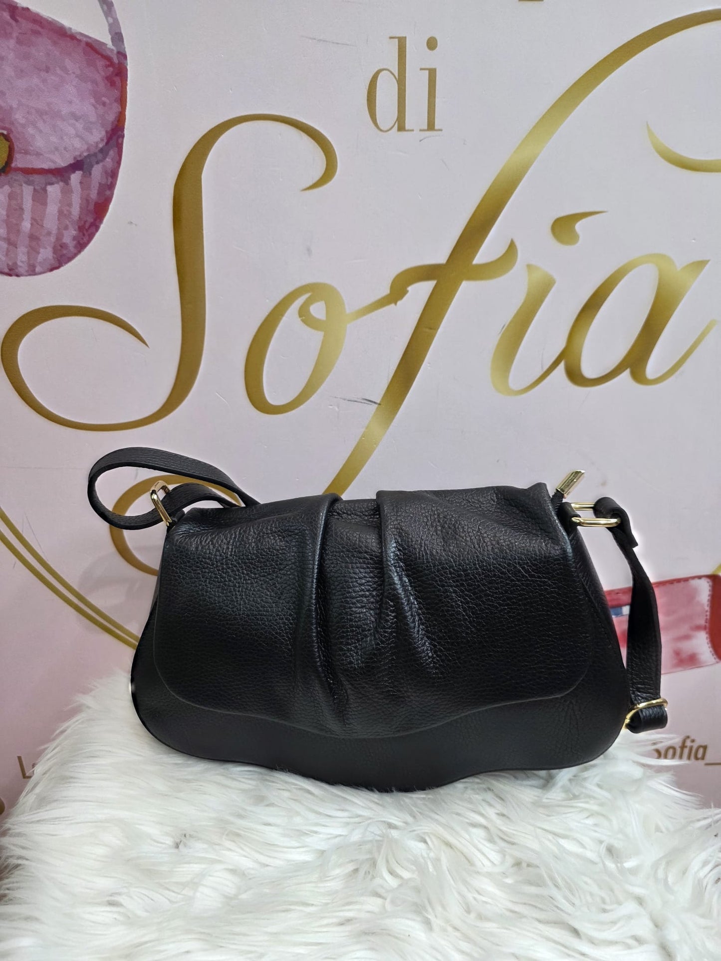 Tracolla rigida VERA pelle