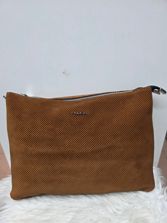 Pulicati tracolla intreccio vera pelle