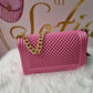 Borsa con tracolla con catena