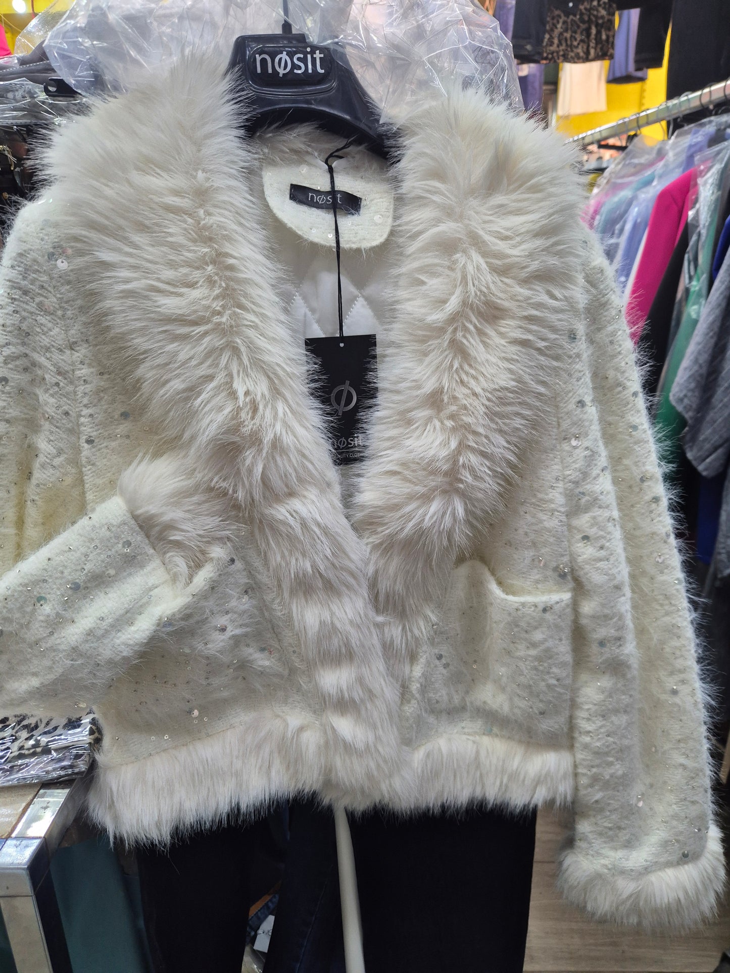 Ecopelliccia Glitter