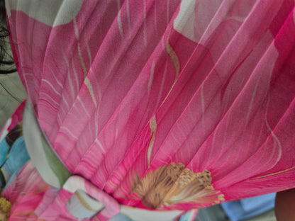 Abito Plisse fiori