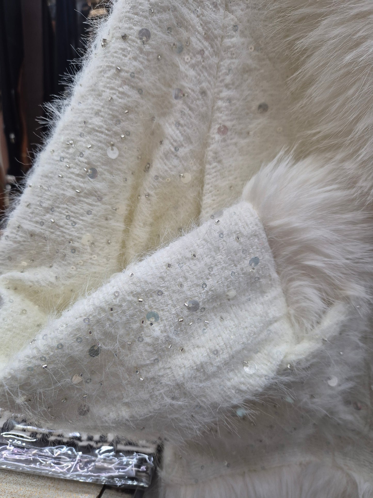 Ecopelliccia Glitter