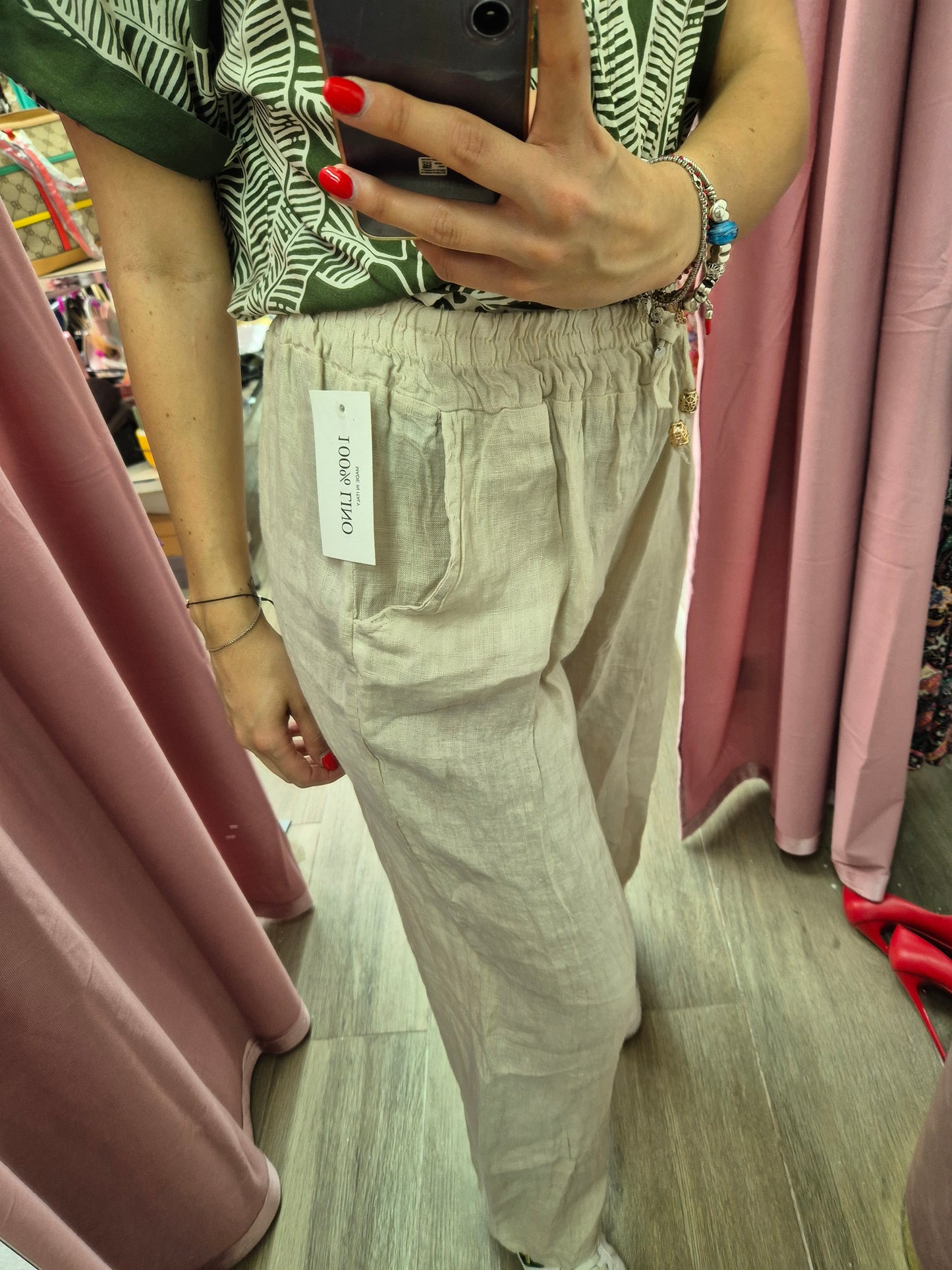 Pantalone 100%Lino