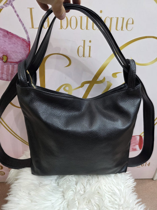 Borsa Zaino vera pelle