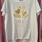 T-shirt Over con stampa