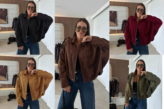 GIACCA CAMOSCIO