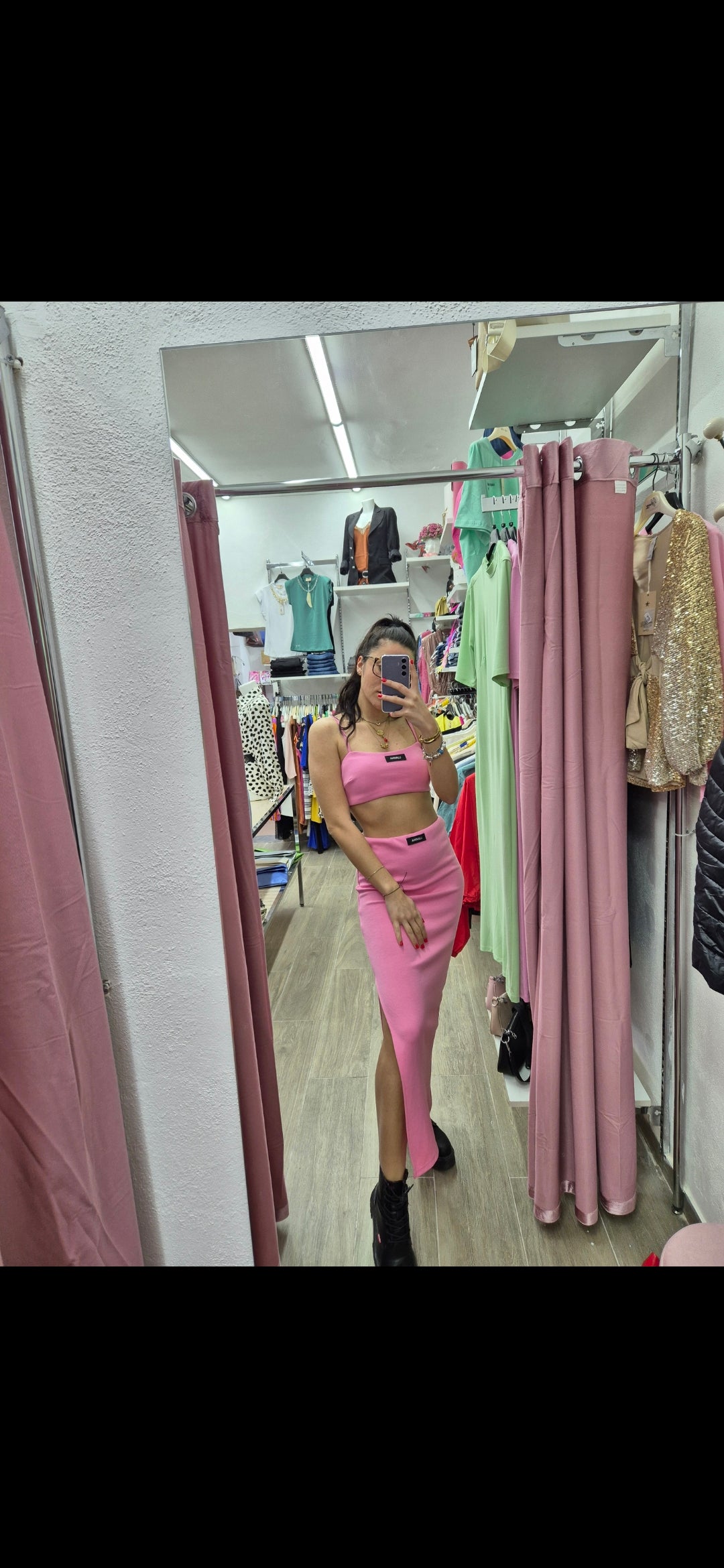 Coordinato Top+Gonna