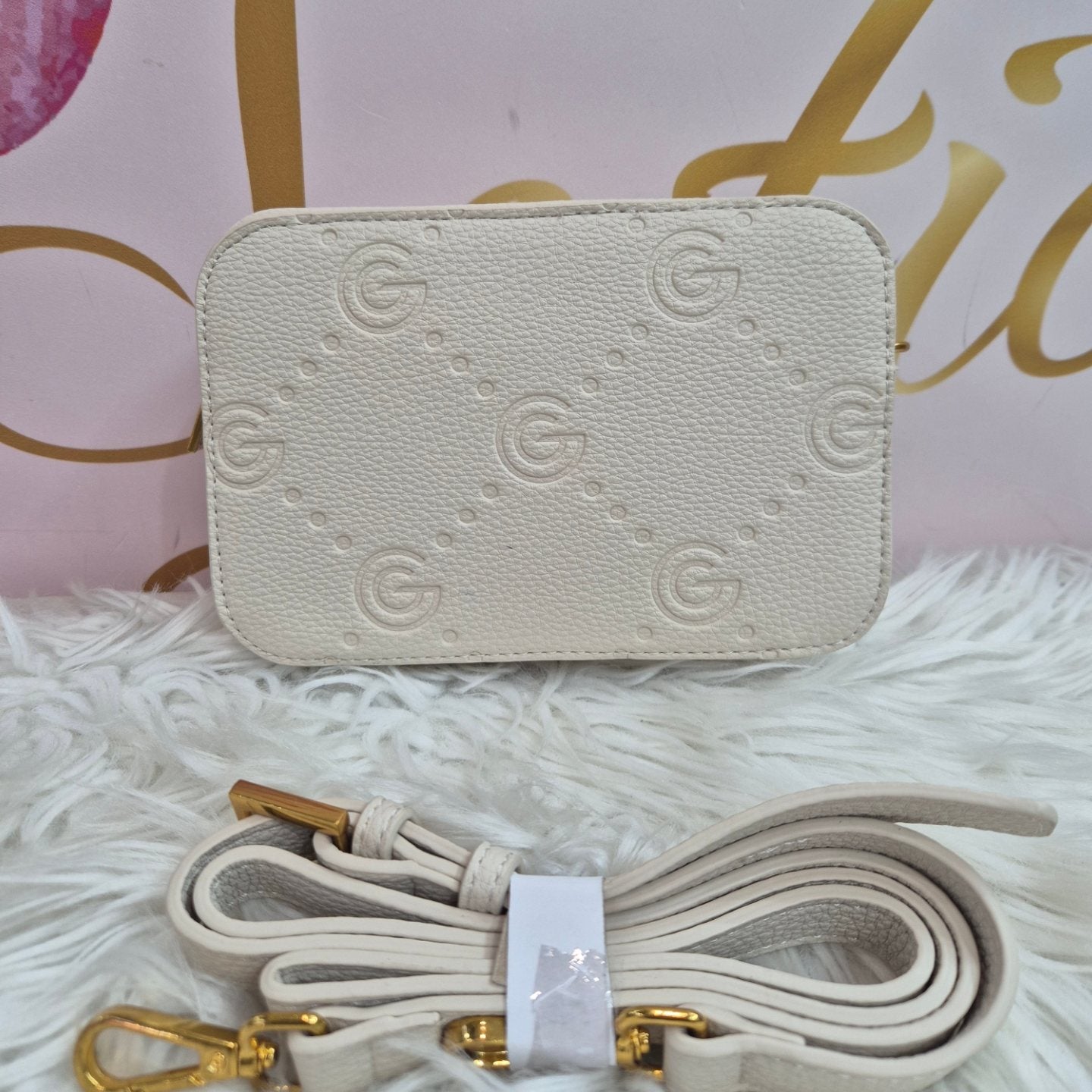 Gabriella camera bag panna