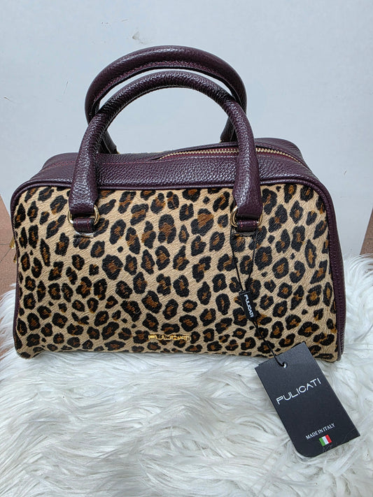 Pulicati bauletto cavallino bordeaux