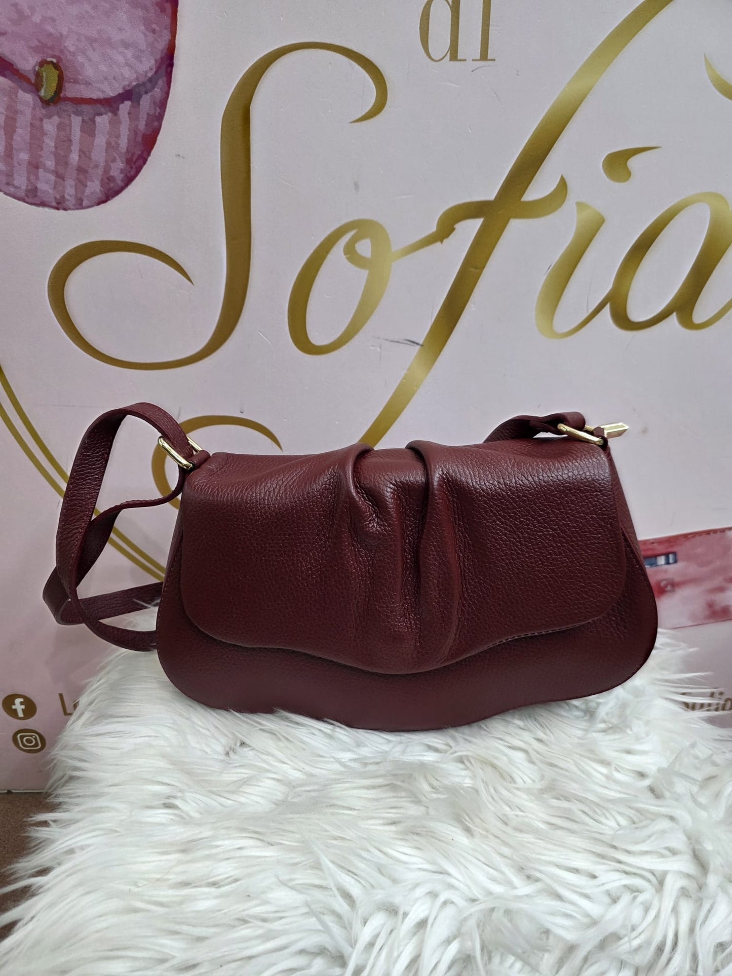 Tracolla rigida VERA pelle