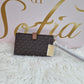 Portafoglio MK brown