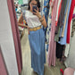 Gonna in cotone Denim