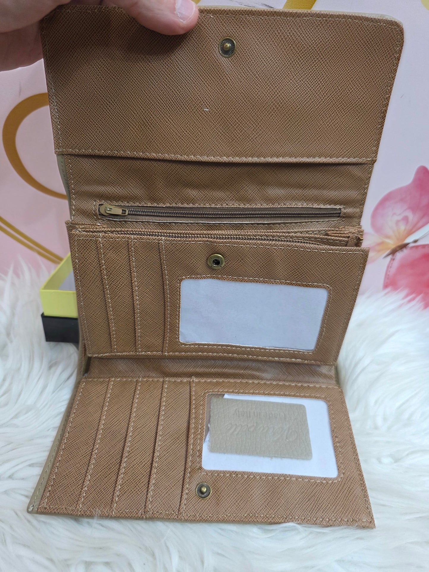 Portafoglio vera pelle