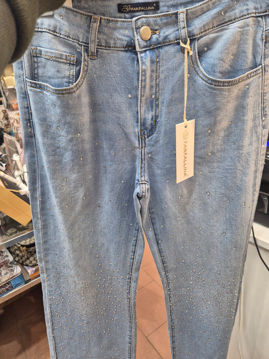 Glitter jeans