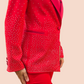 Tailleur Glitter Rosso
