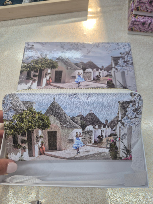 Portafoglio grande trulli
