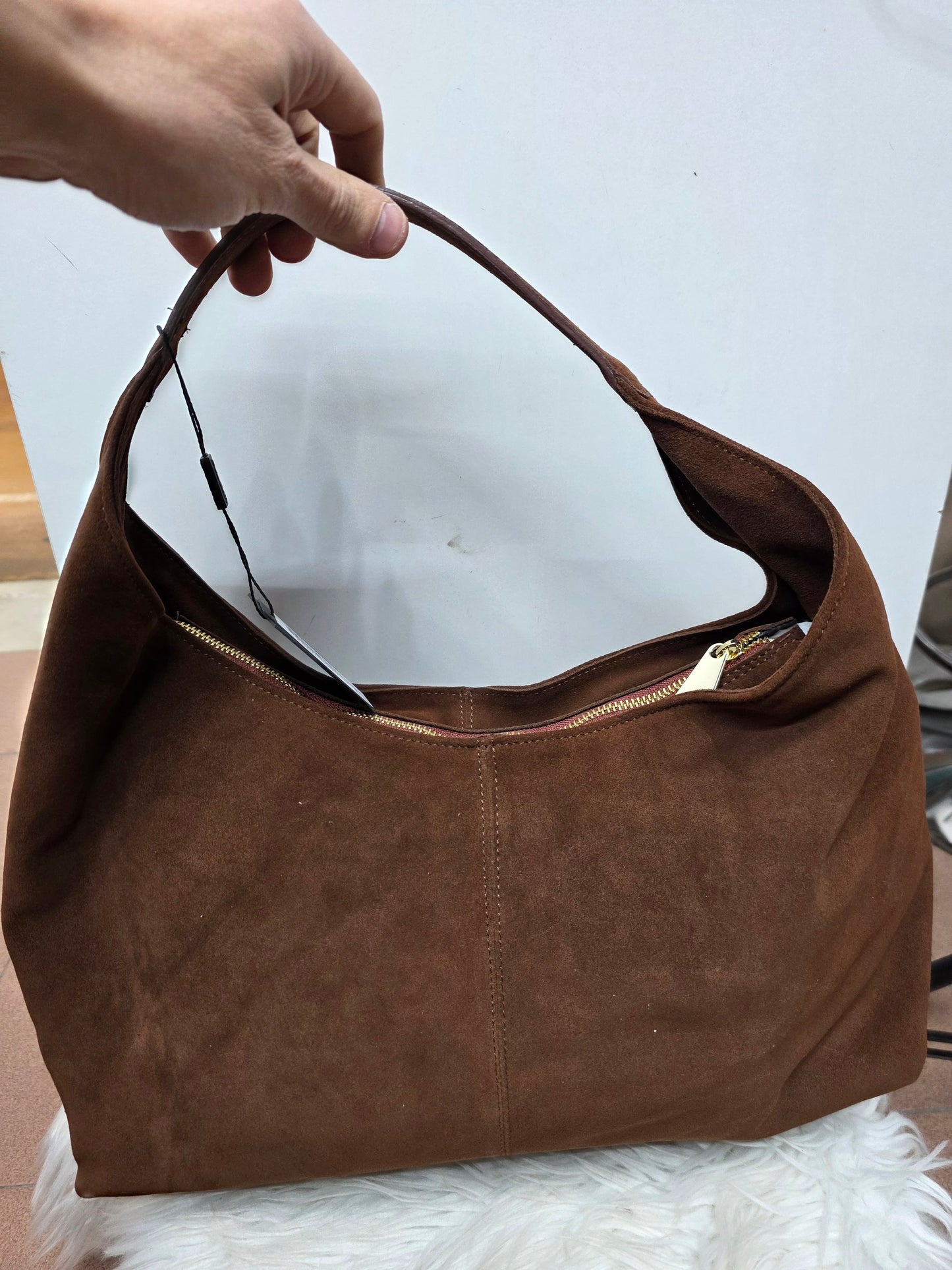 Pulicati sacca camoscio