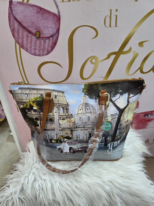 Shopper Roma con tracolla