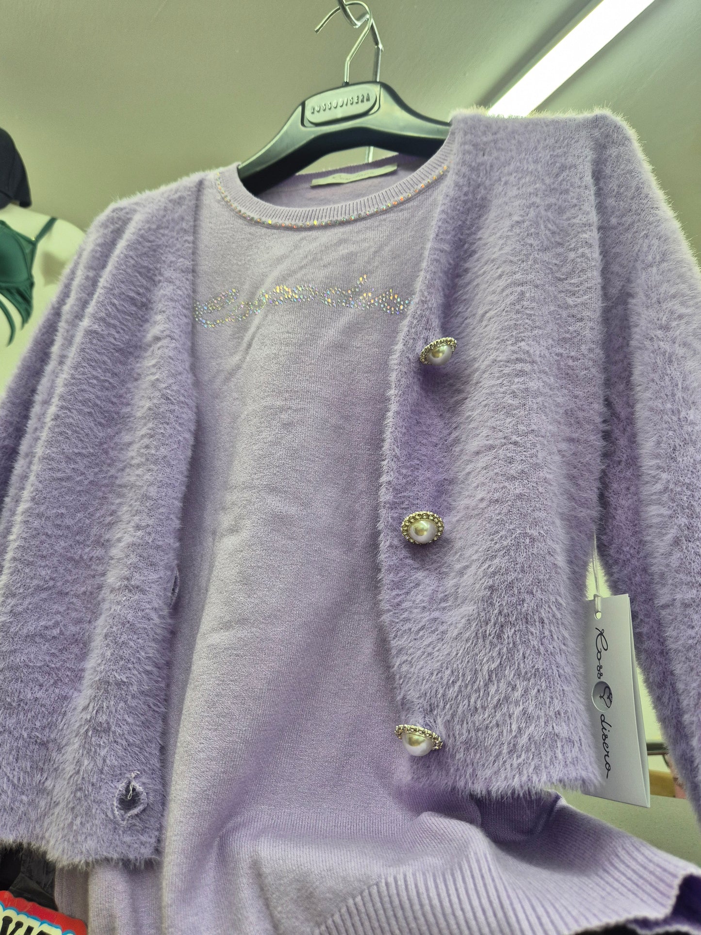 Cardigan gioiello