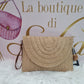 Pochette in rafia