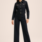 Coordinato denim palazzo
