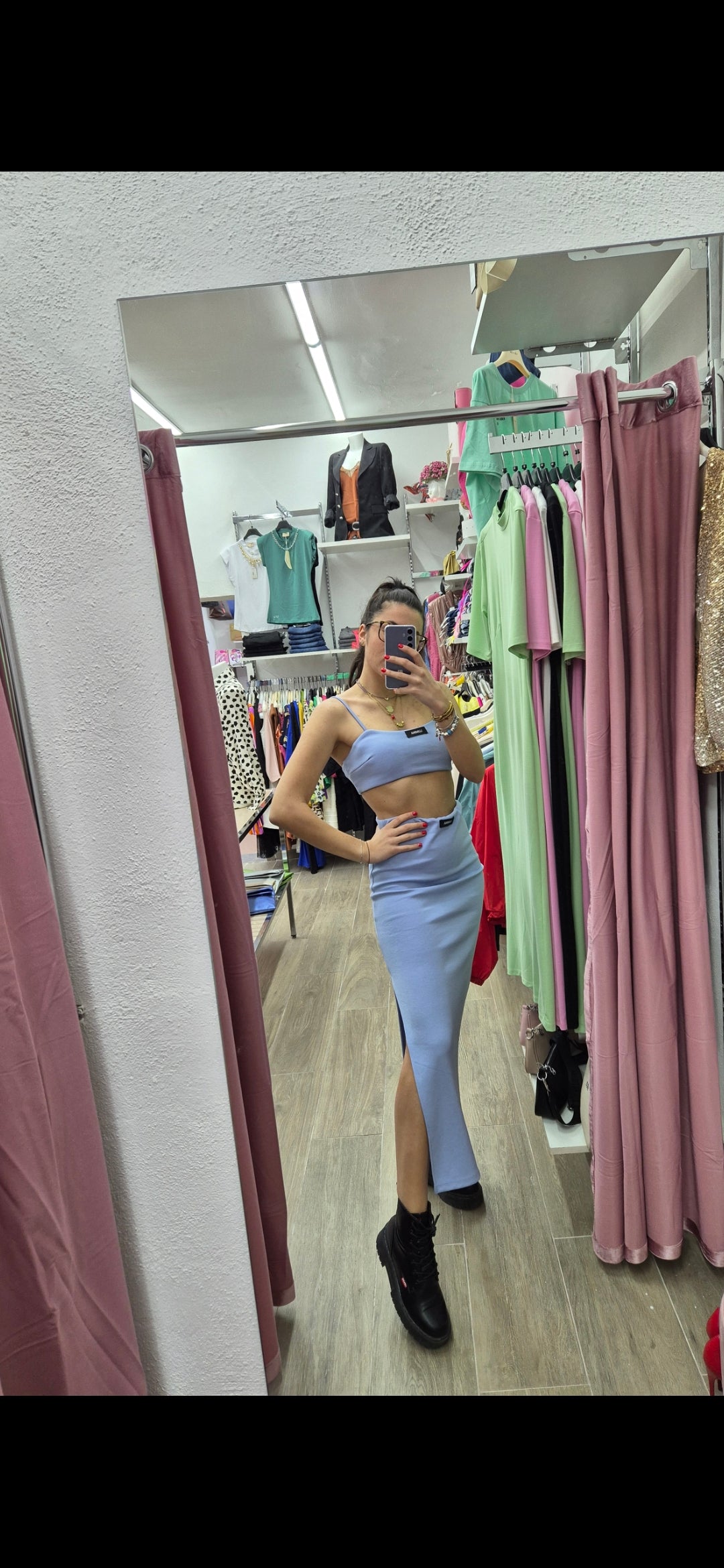 Coordinato Top+Gonna