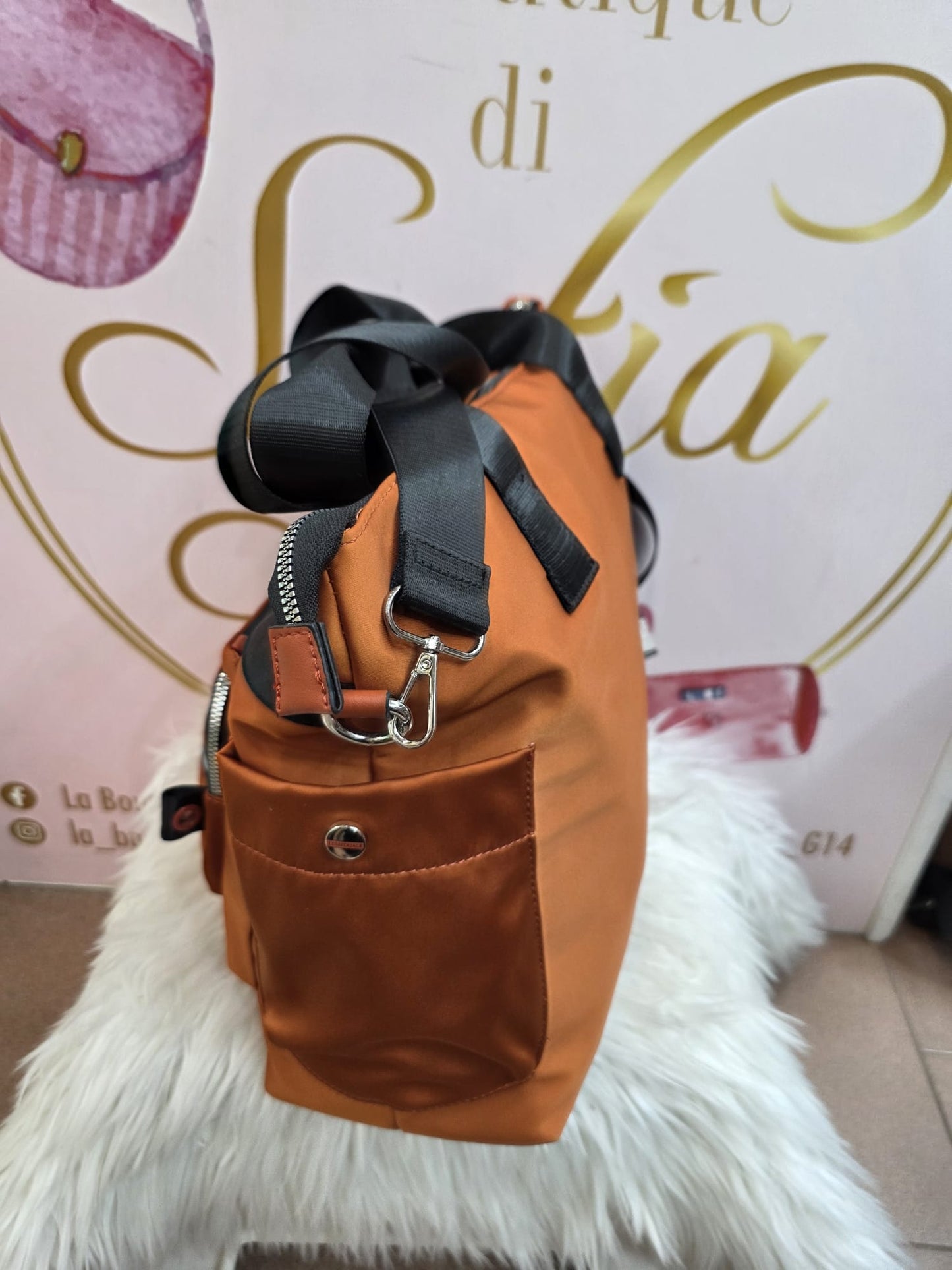 Shopper arancio