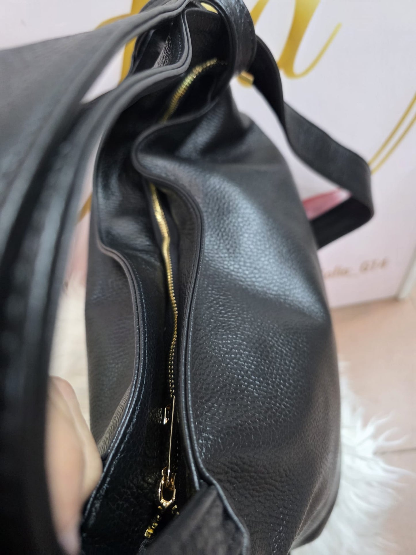 Borsa Zaino vera pelle