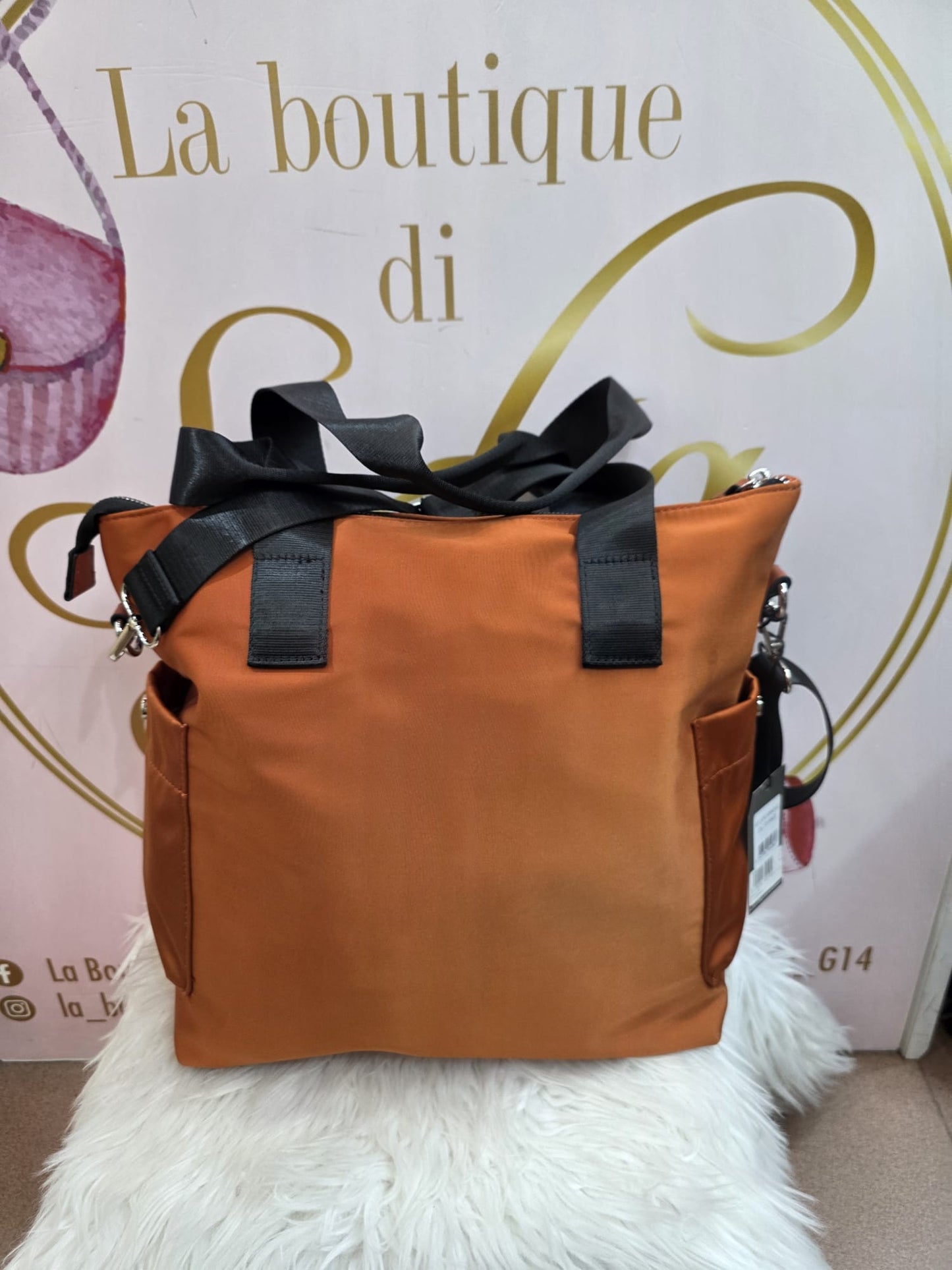 Shopper arancio