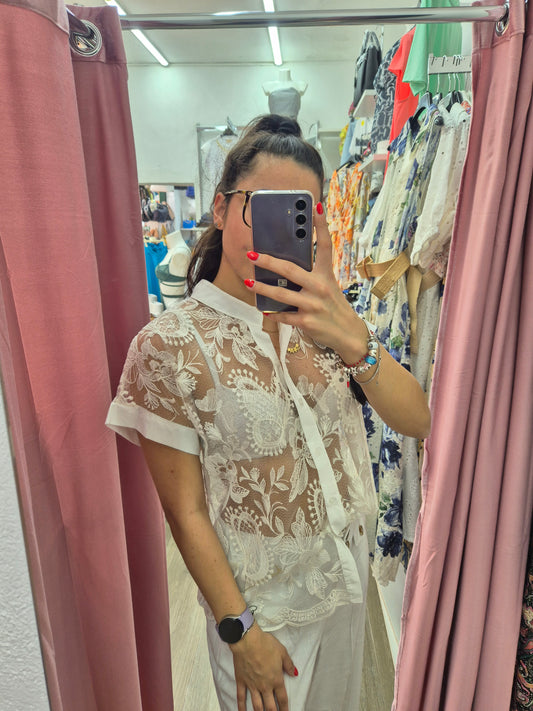 Camicia trasparenze