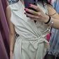 Coordinato gessato gilet