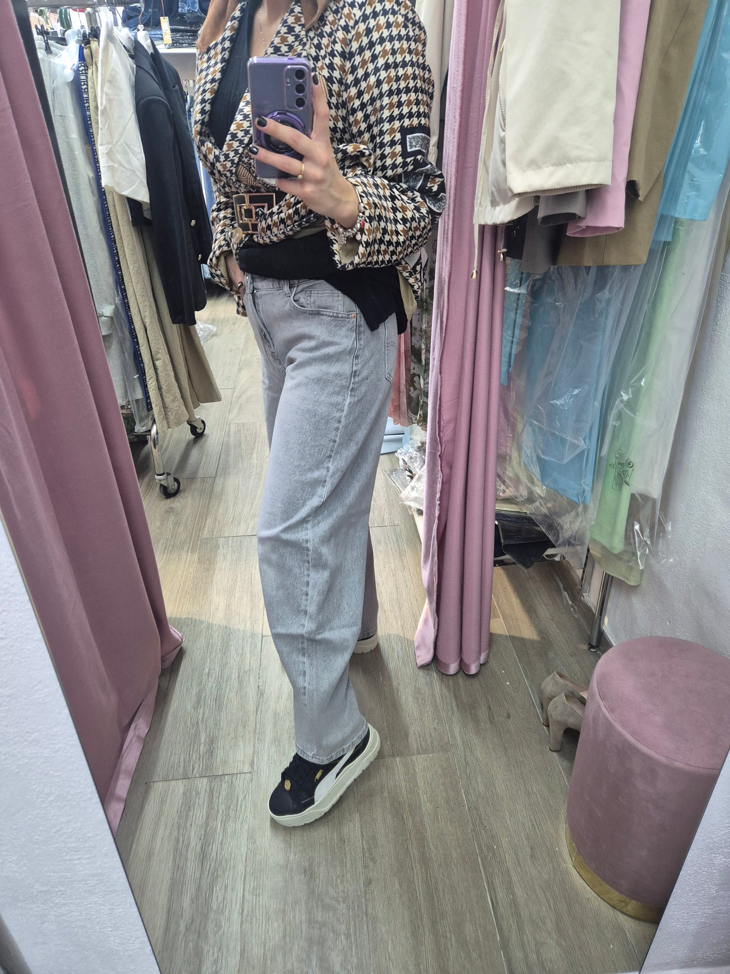 Balloon fit grigio