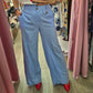 Pantalone palazzo in lino