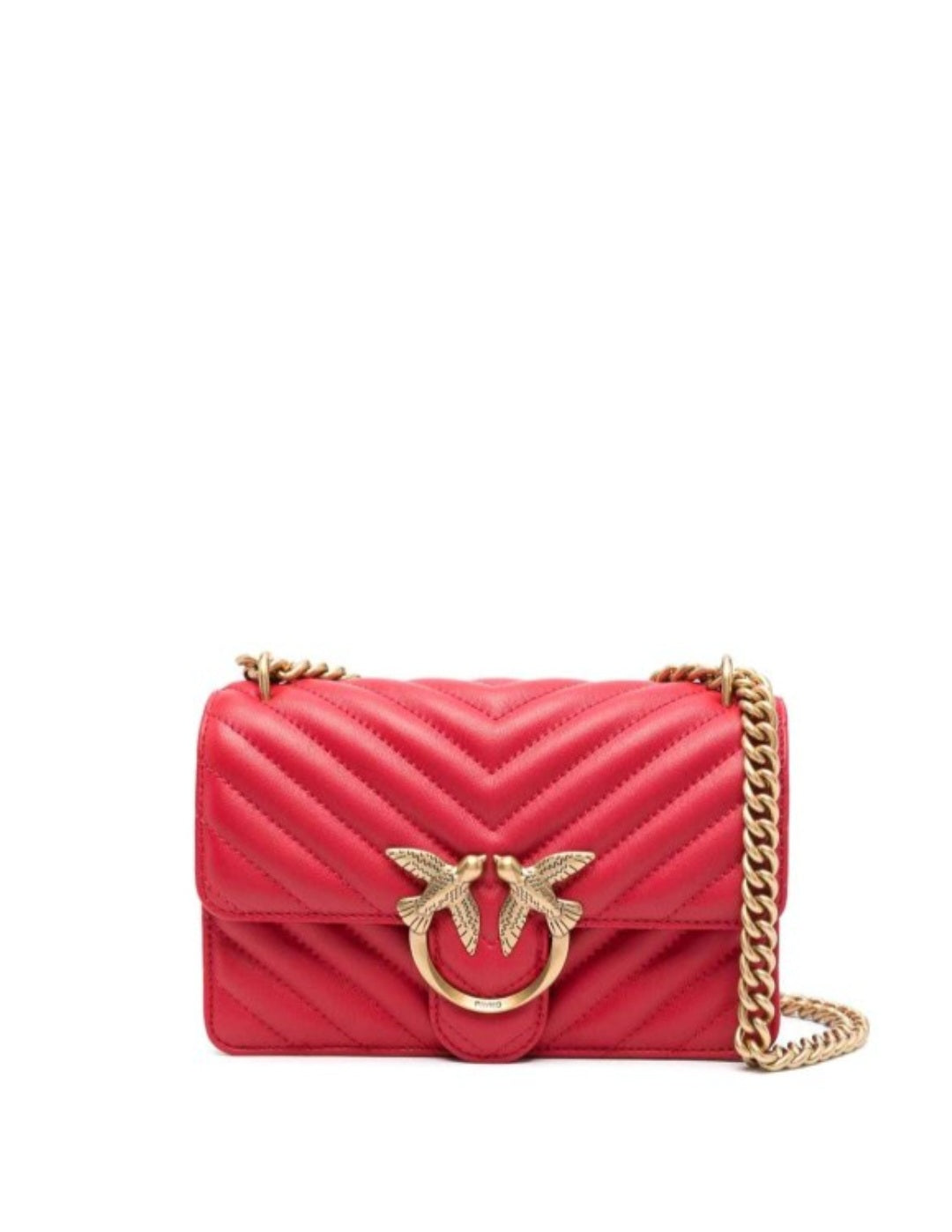 Pinko love one mini chevron