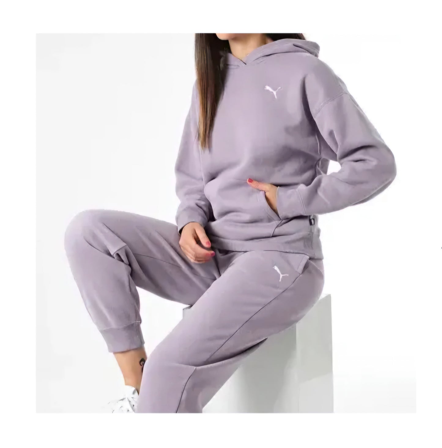 Tuta Puma loungewear donna felpata