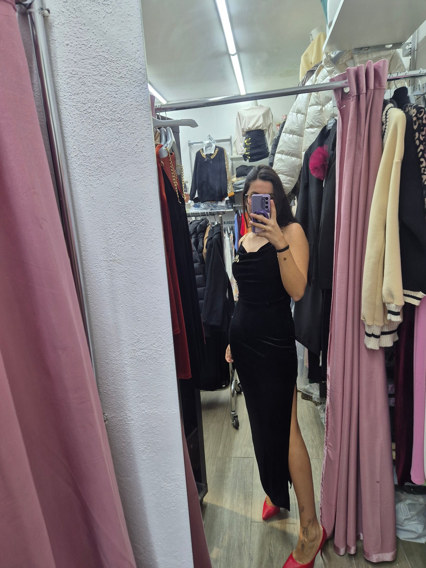Abito Velvet lungo