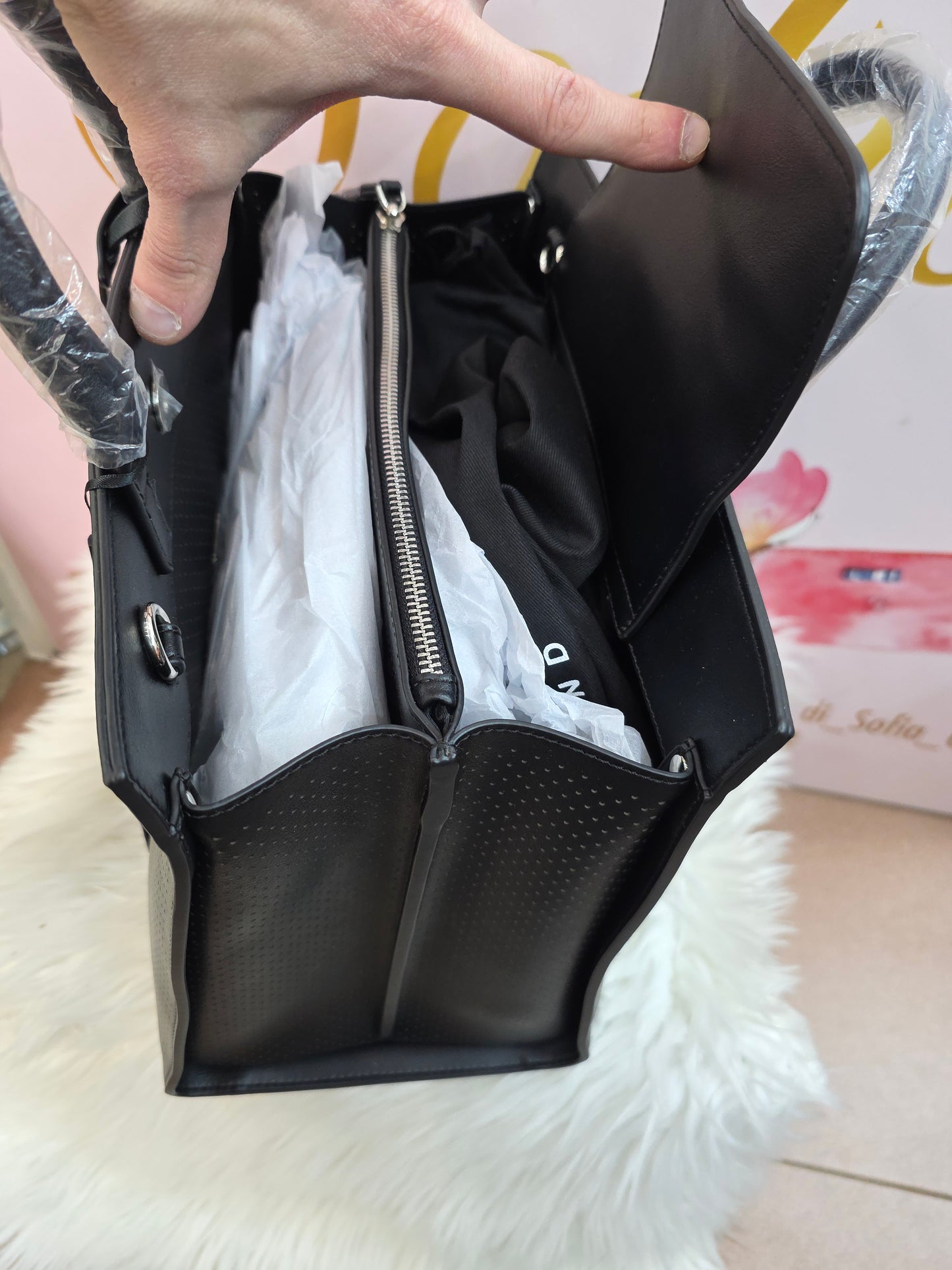 Tote bag grande traforata Richmond