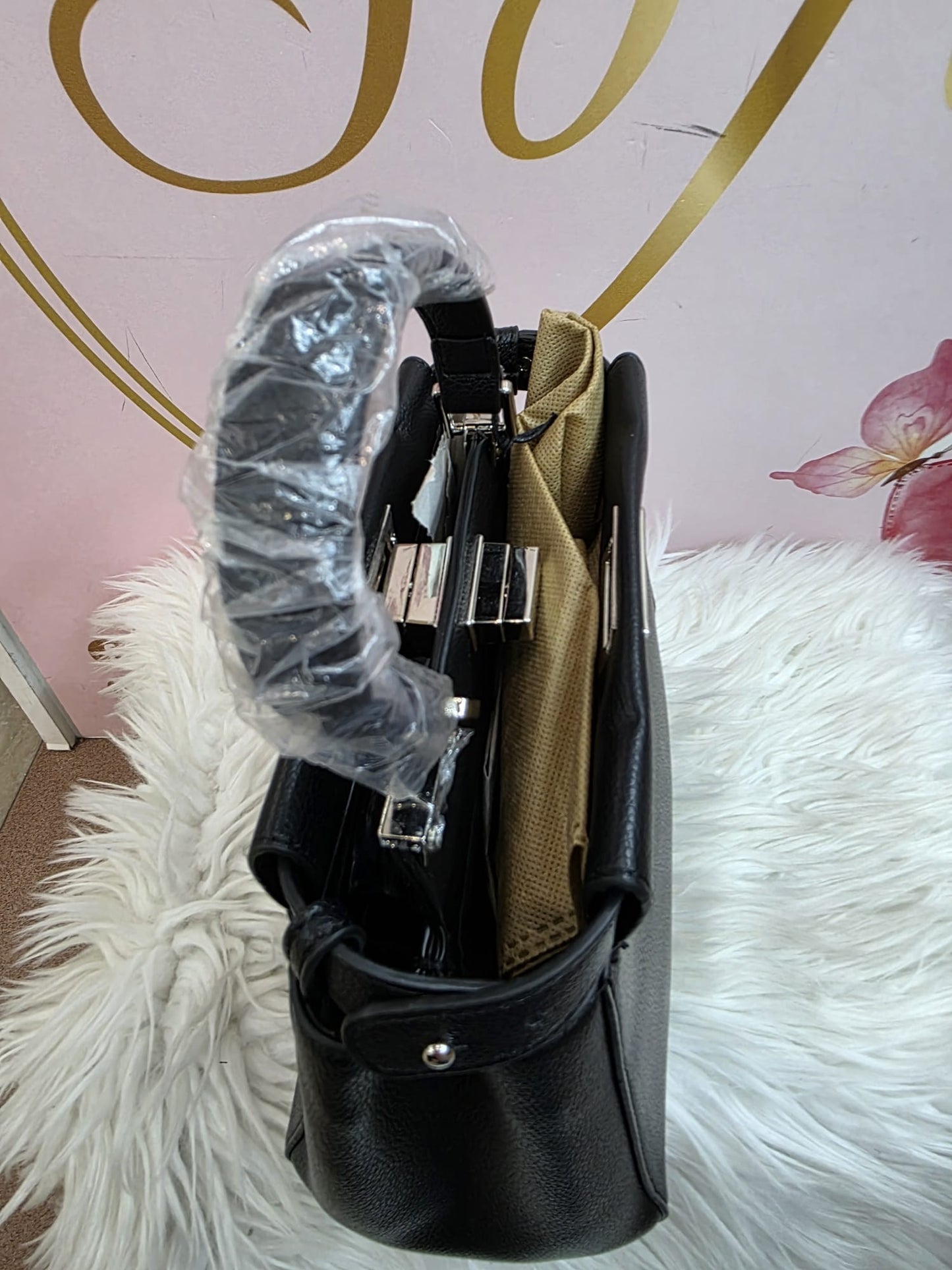 Vivienne D , bauletto nero